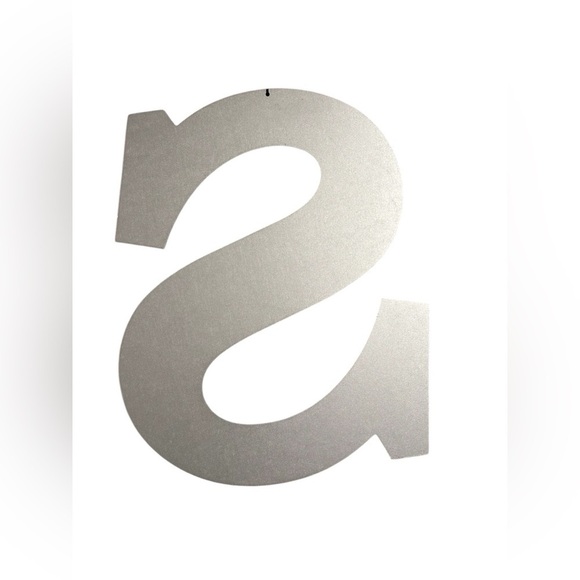 Hanging “S” Shaped Letter - Picture 2 of 3